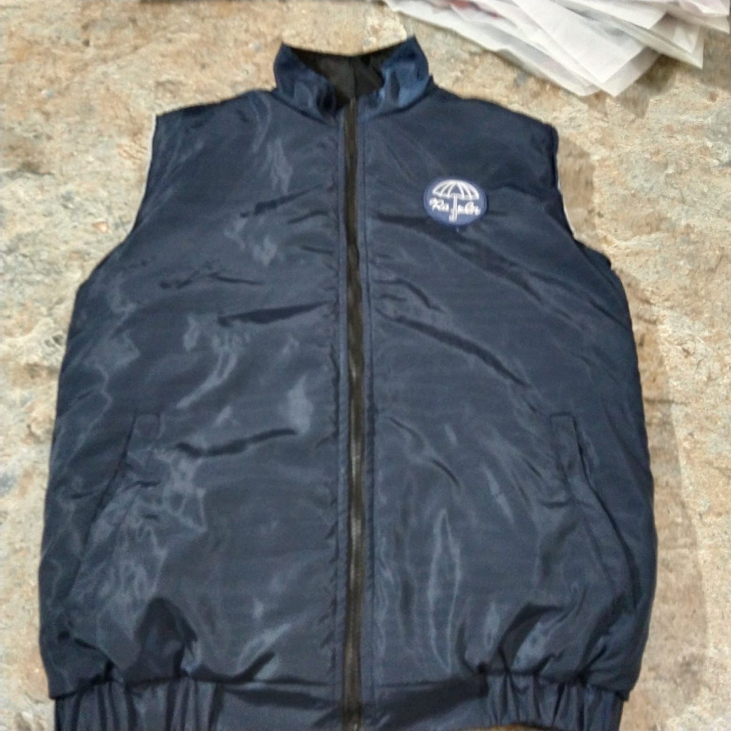 Rain Reversible Zipper Vest