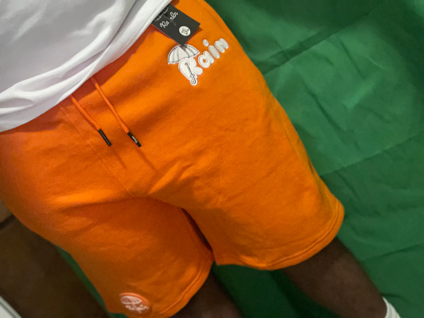 Rain Rubber Logo Shorts