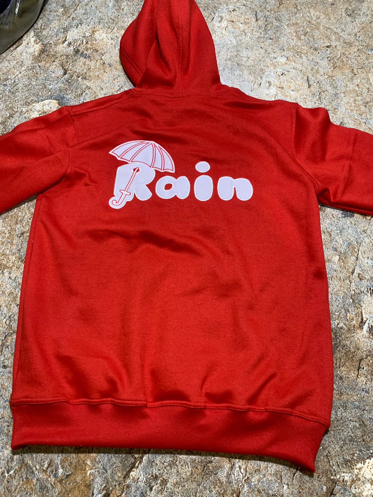 Rain Rich Actions Increase Net-worth hoodie